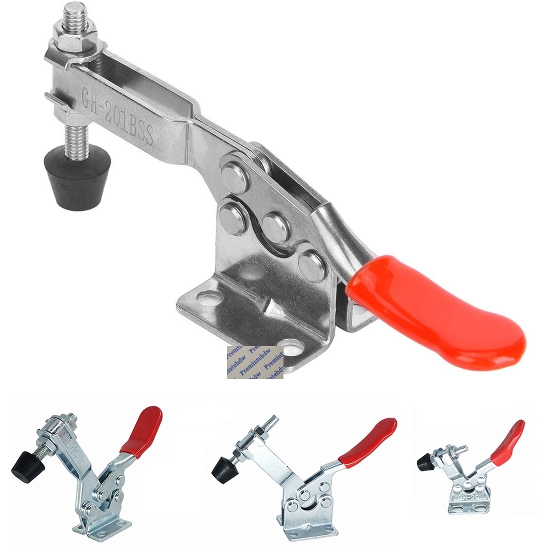Woodworking Quick Clamps - แคลมป์ยึดแบบปลดเร็ว 4 ชิ้น สำหรับงานไม้ เชื่อมเหล็ก สแตนเลส