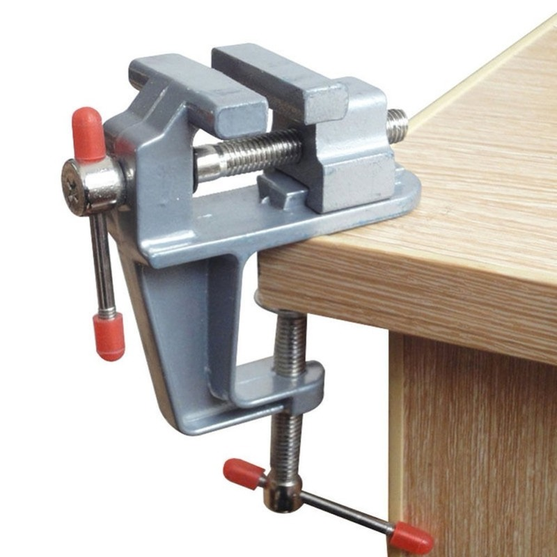 Woodworking Bench Vise - อลูมิเนียม MINI CLAMP ขนาดเล็ก Bench Vice
