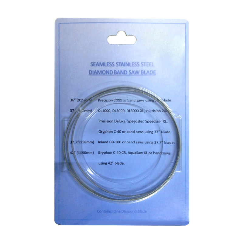 Band Saw Blade - ใบเลื่อยสายพานเพชรสำหรับงานตัดโลหะ แผ่นโลหะ กระจก หิน สแตนเลส อุตสาหกรรม