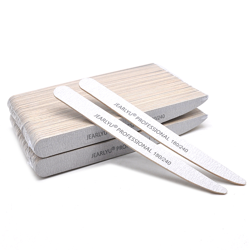 Woodworking File - 50pcs Lancet ไม้เล็บไฟล์ 100/180/240 Double Sided