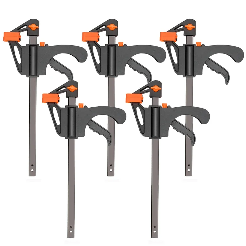 Woodworking Quick Clamps - 4 นิ้ว Quick Ratchet F Clamp