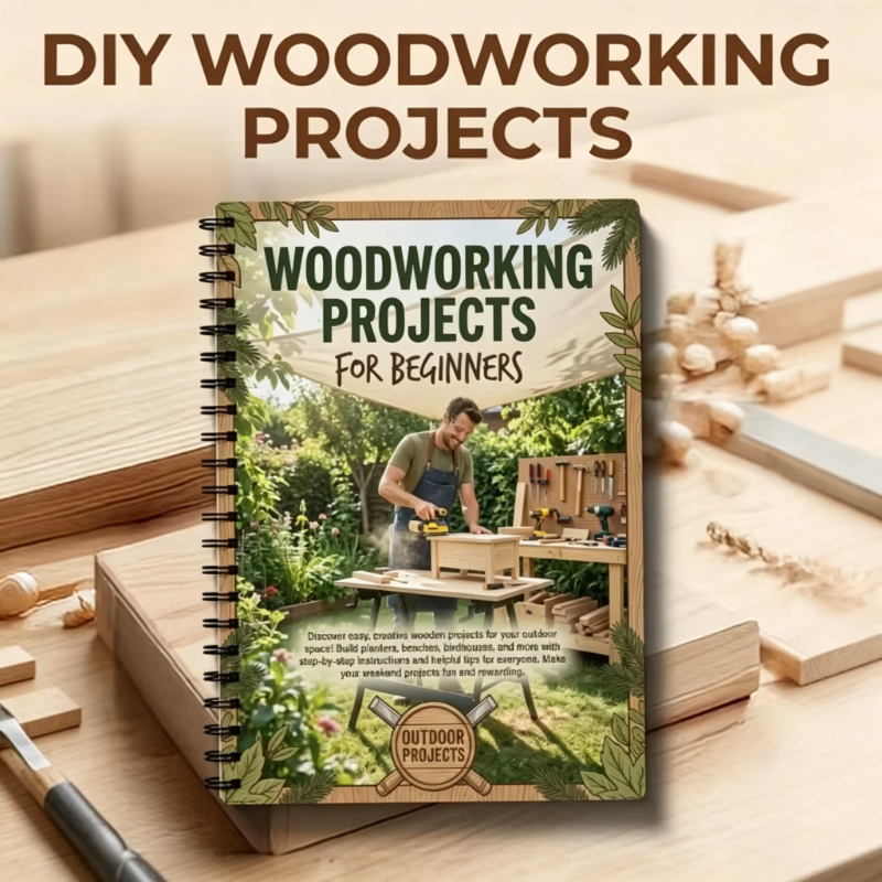 Woodworking Ideas For Beginners - แผนงานงานไม้สำหรับผู้เริ่มต้น ไอเดียงานฝีมือ DIY ง่ายๆ สำหรับใช้ในบ้าน คู่มือสอนงานไม้