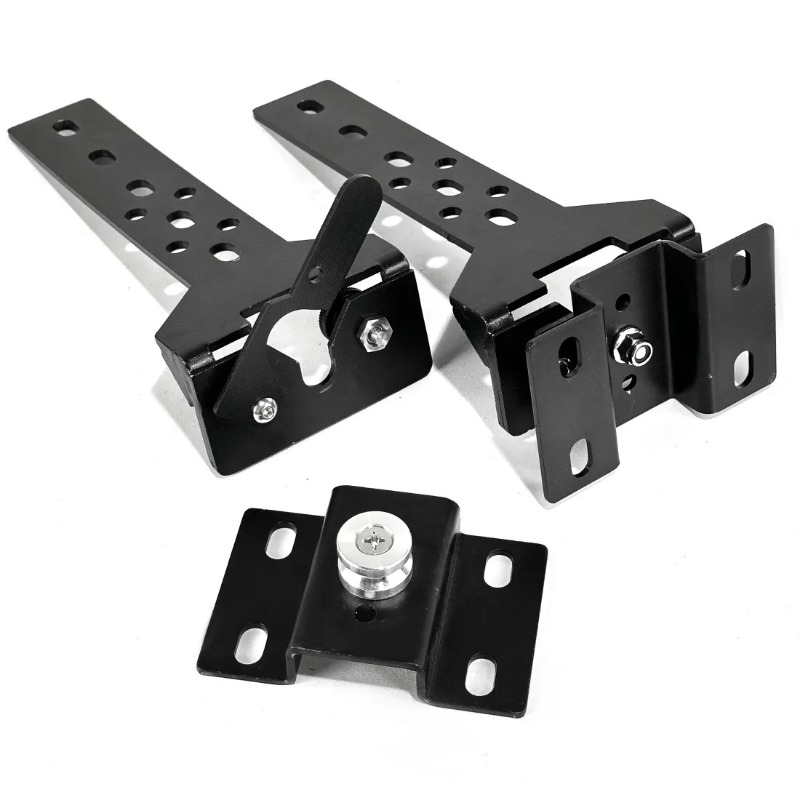 Woodworking Quick Clamps - ตัวหนีบติดตั้งเร็วสำหรับกันสาดข้างรถยนต์, ขายึดติดตั้งบนคานหลังคา ใช้ได้กับเต็นท์แคมป์ปิ้ง ARB