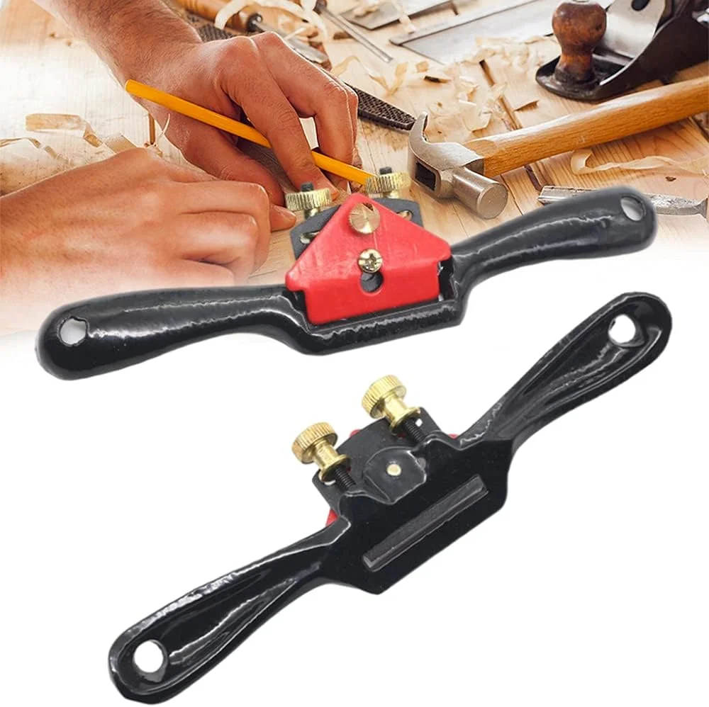 Woodworking Shop - กบไม้ปรับ Spokeshave ไม้เครื่องบินตัดเครื่องมือตัดขอบ Chisel Carpenter คู่มืออุปกรณ์เสริม