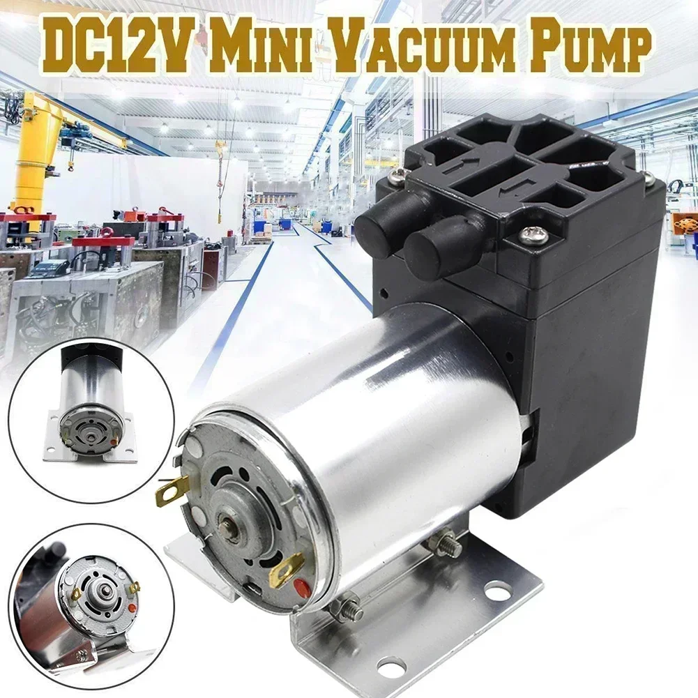 Woodworking Vacuum Press - ปั๊มสุญญากาศ 65-120kPa, ปั๊มดูดแรงดันลบ 12V DC, ไดอะแฟรม