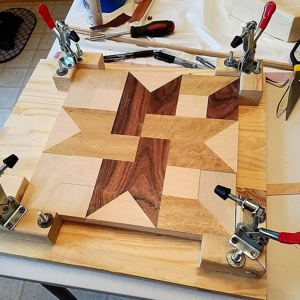 แคลมป์ยึดแบบปลดเร็ว 4 ชิ้น สำห - Woodworking Quick Clamps บทวิจารณ์และราคา