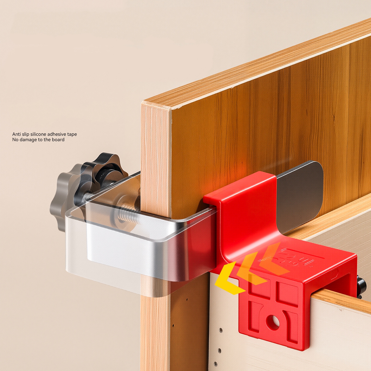 ปรับลิ้นชักคลิปยึดสูงแผงลิ้นชั - Woodworking Quick Clamps บทวิจารณ์และราคา