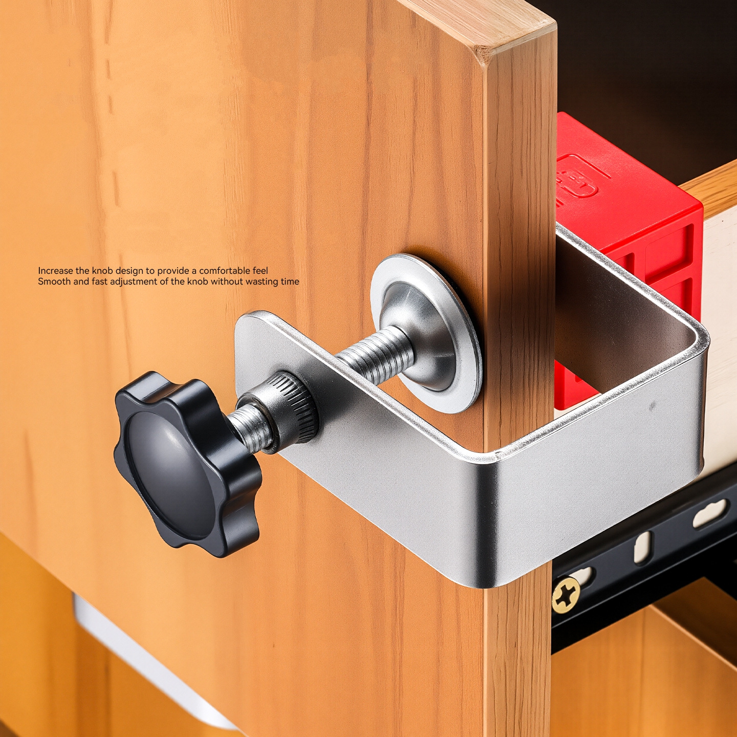 ปรับลิ้นชักคลิปยึดสูงแผงลิ้นชั - Woodworking Quick Clamps บทวิจารณ์และราคา
