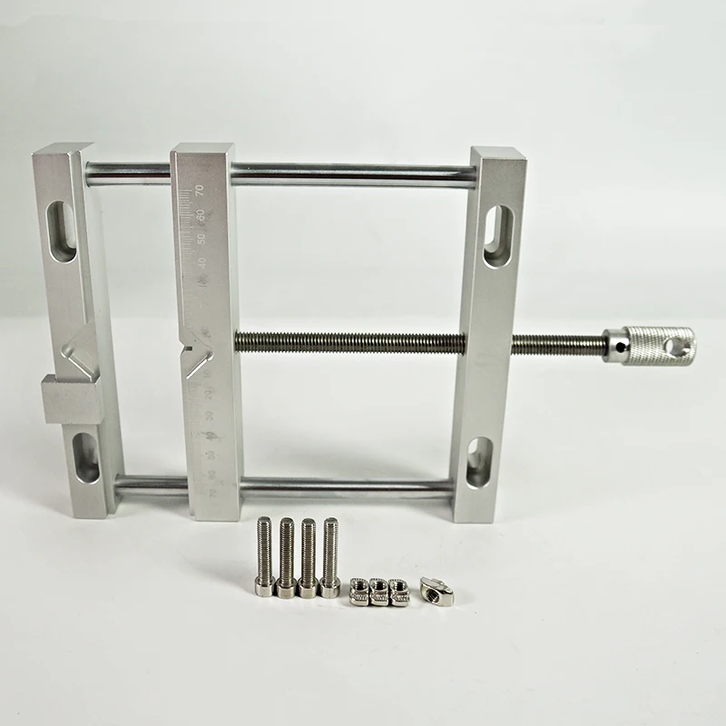 คีมจับชิ้นงานแบบขนาน LY CNC รุ - Woodworking Bench Vise บทวิจารณ์และราคา