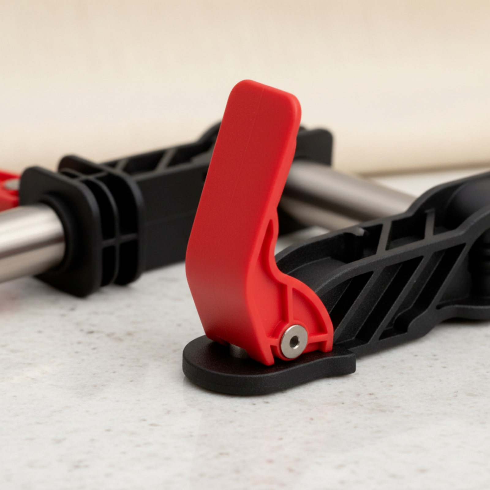 แคลมป์ 2 ชิ้นพร้อมคันโยกแบบรวด - Woodworking Quick Clamps บทวิจารณ์และราคา