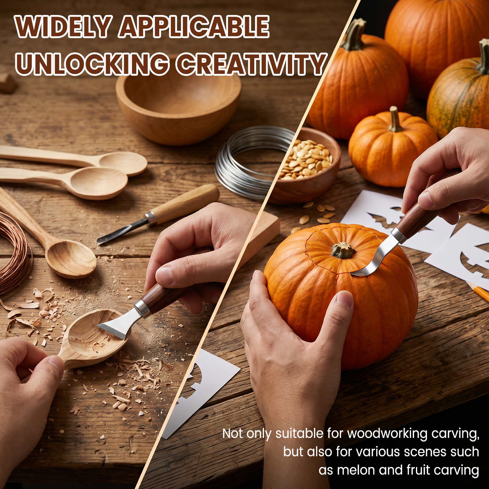 ชุดมีดแกะสลักไม้สำหรับทำช้อน ช - Woodworking Kits For Beginners บทวิจารณ์และราคา