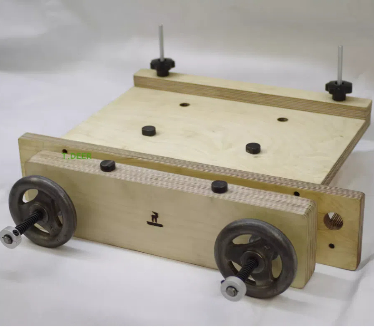 โต๊ะทํางานไม้บีชขนาดเล็กแบบพกพ - Woodworking Vise บทวิจารณ์และราคา