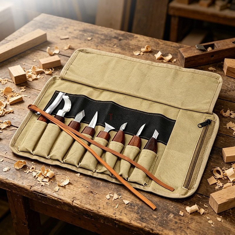 ชุดเครื่องมือแกะสลักไม้ ชุดมีด - Woodworking Kits For Beginners บทวิจารณ์และราคา