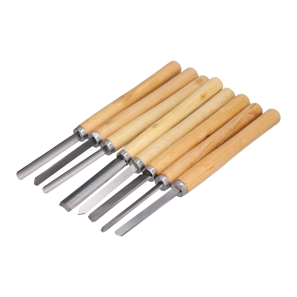 ชุดสิ่วเหล็ก HSS 8 ชิ้น สำหรับ - Skew Chisel Wood บทวิจารณ์และราคา