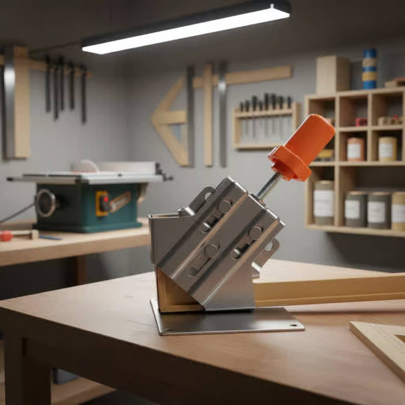 แคลมป์มุม 90 องศา สแตนเลส สำหร - Woodworking Hardware บทวิจารณ์และราคา