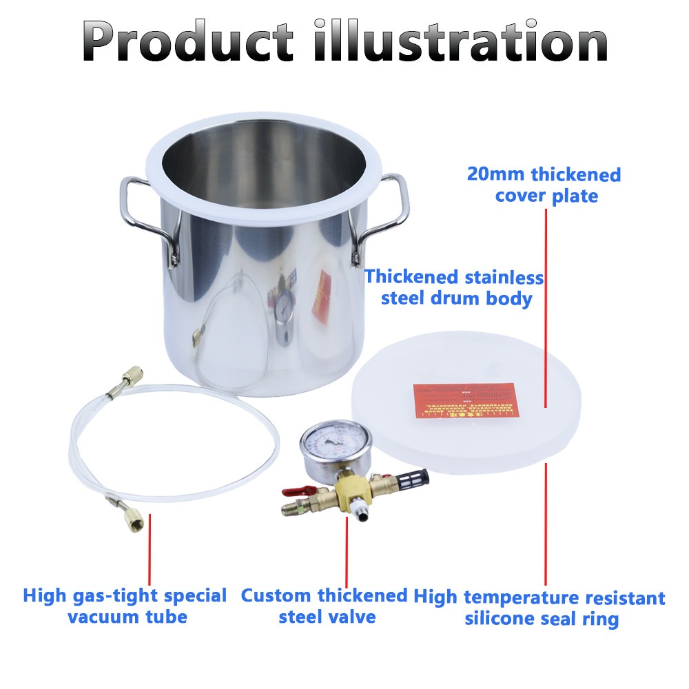 ห้องสุญญากาศแบบมีฝาปิดกระจกนิร - Woodworking Vacuum Press บทวิจารณ์และราคา