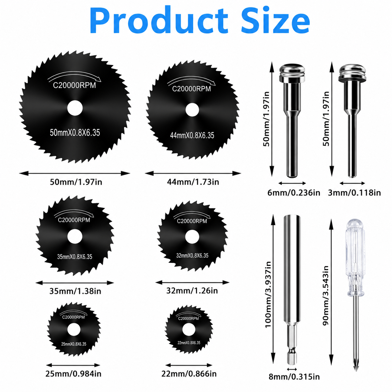 ใบเลื่อยโรตารี่ HSS 10 ชิ้น ขน - Band Saw Blade บทวิจารณ์และราคา