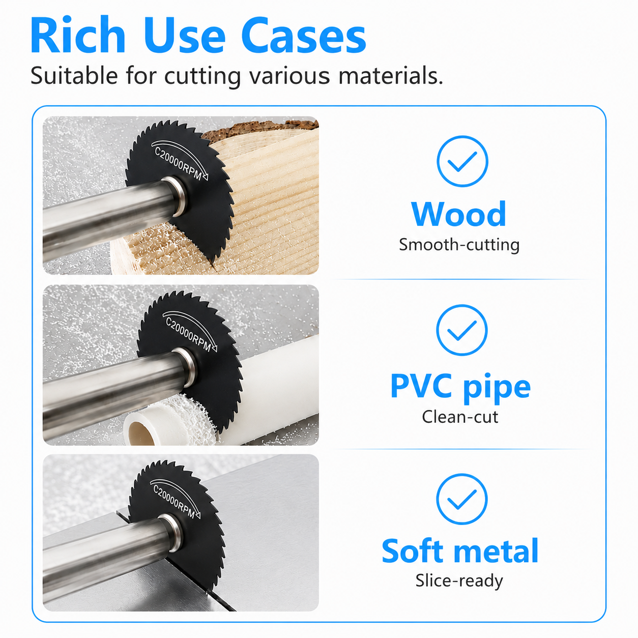 ใบเลื่อยโรตารี่ HSS 10 ชิ้น ขน - Band Saw Blade บทวิจารณ์และราคา