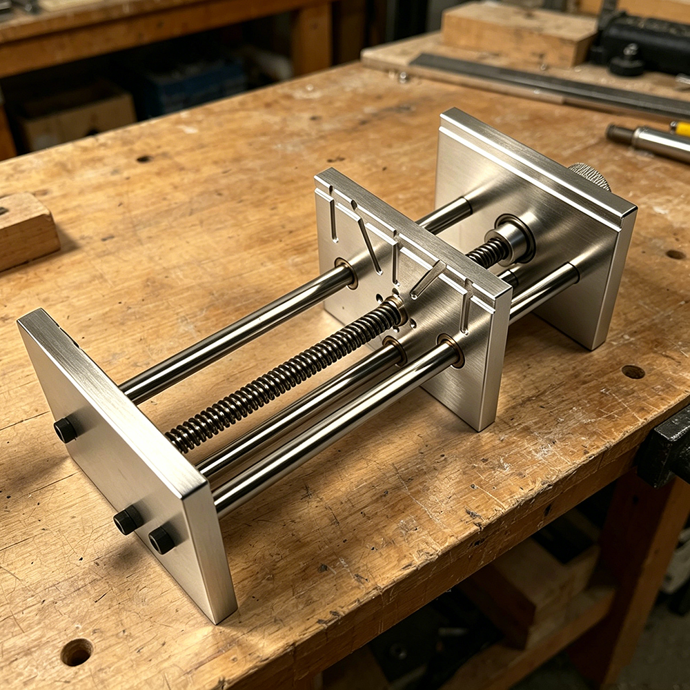 แท่นจับชิ้นงานอะลูมิเนียมอัลลอ - Woodworking Vise บทวิจารณ์และราคา