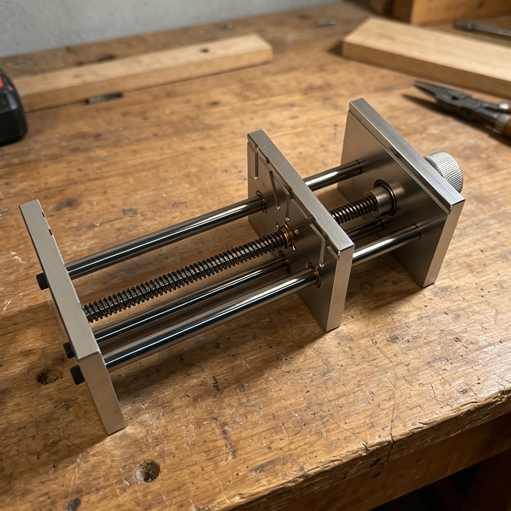 แท่นจับชิ้นงานอะลูมิเนียมอัลลอ - Woodworking Vise บทวิจารณ์และราคา