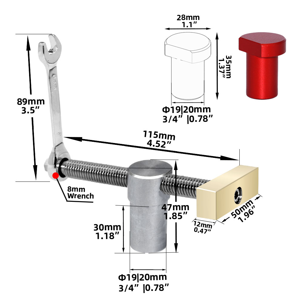 ไม้ Bench สุนัขเบรคแทรก Workbe - Woodworking Vise บทวิจารณ์และราคา