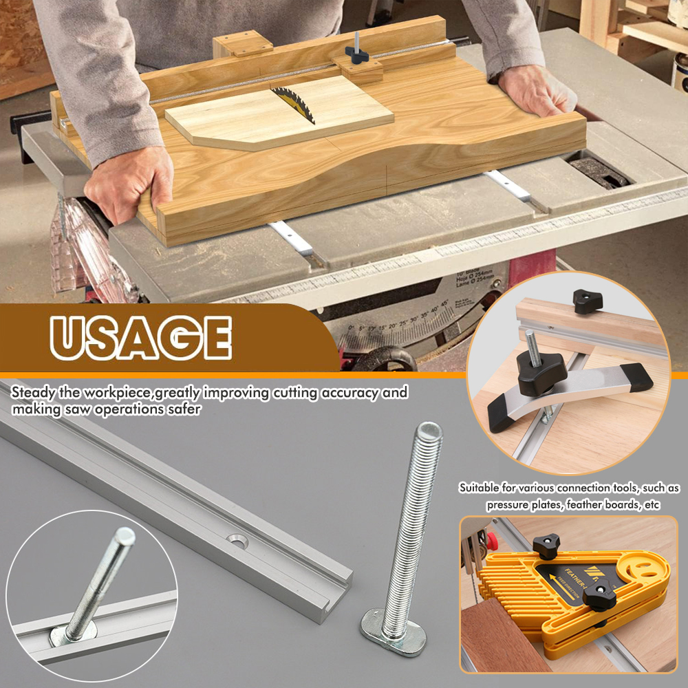 งานไม้ 19 #   ชุดราง T-track แ - Woodworking Shop บทวิจารณ์และราคา