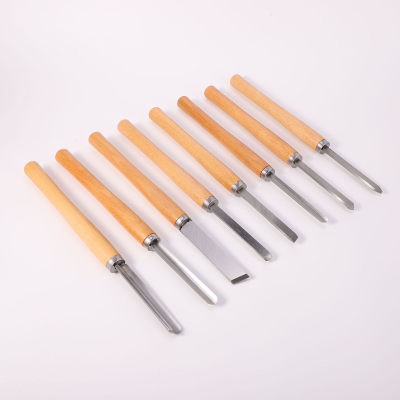 ชุดสิ่วแกะสลักไม้แบบมืออาชีพ 8 - Skew Chisel Wood บทวิจารณ์และราคา