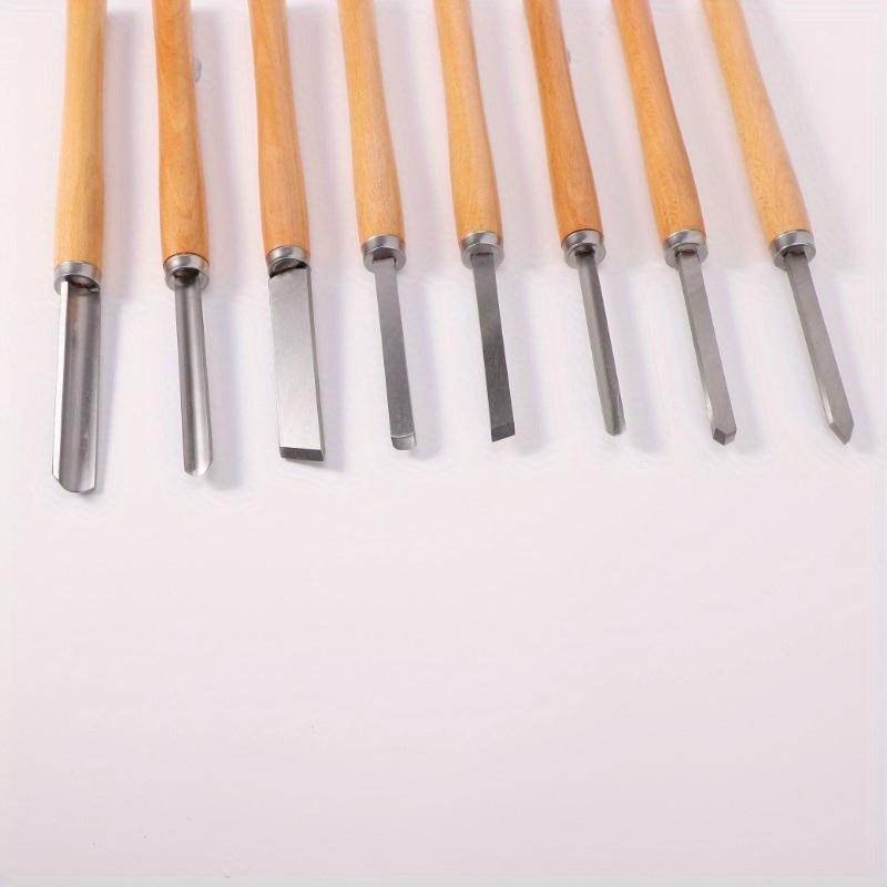 ชุดสิ่วแกะสลักไม้แบบมืออาชีพ 8 - Skew Chisel Wood บทวิจารณ์และราคา