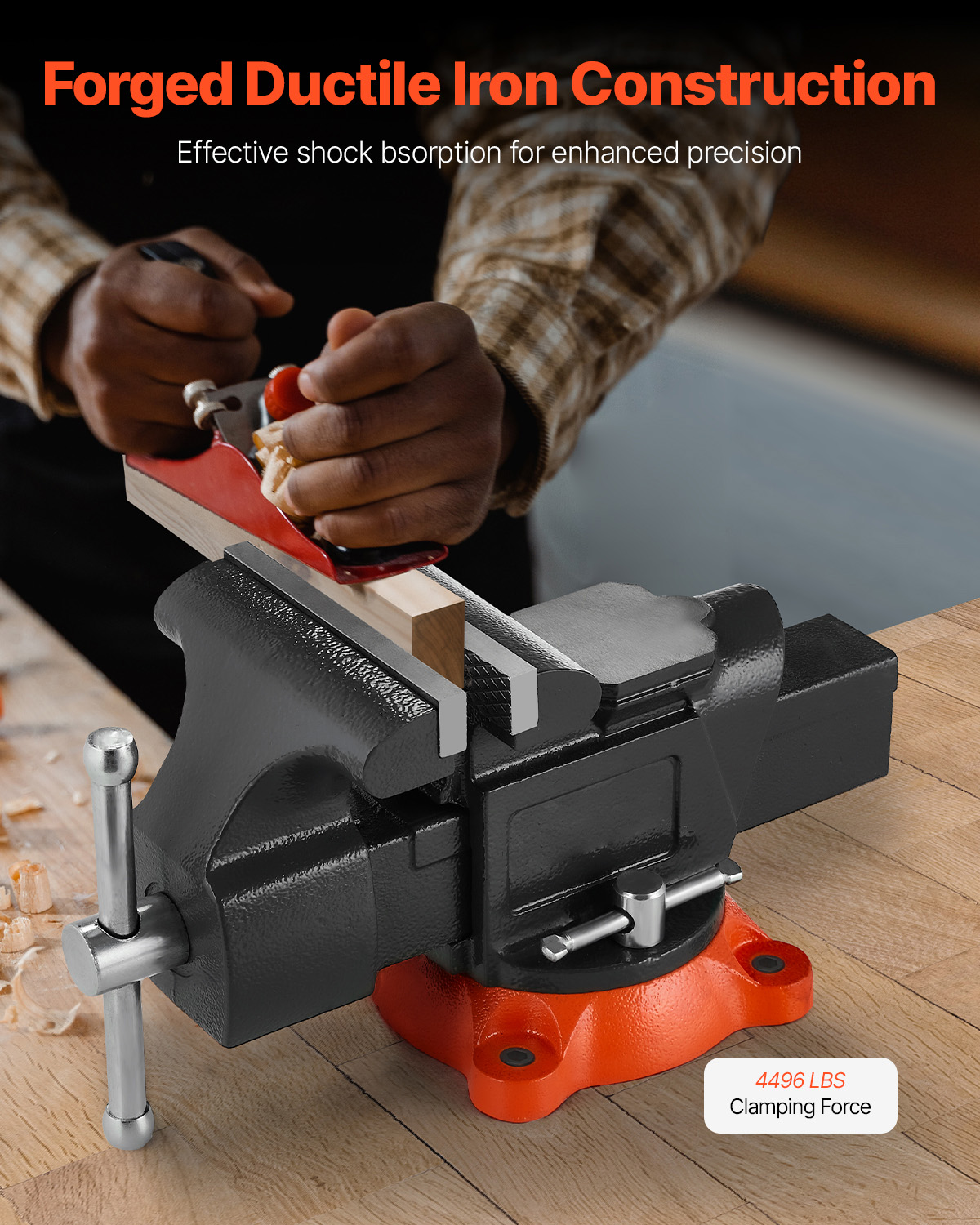 SucceBuy ปากกาจับชิ้นงานแบบตั้ - Woodworking Bench Vise บทวิจารณ์และราคา