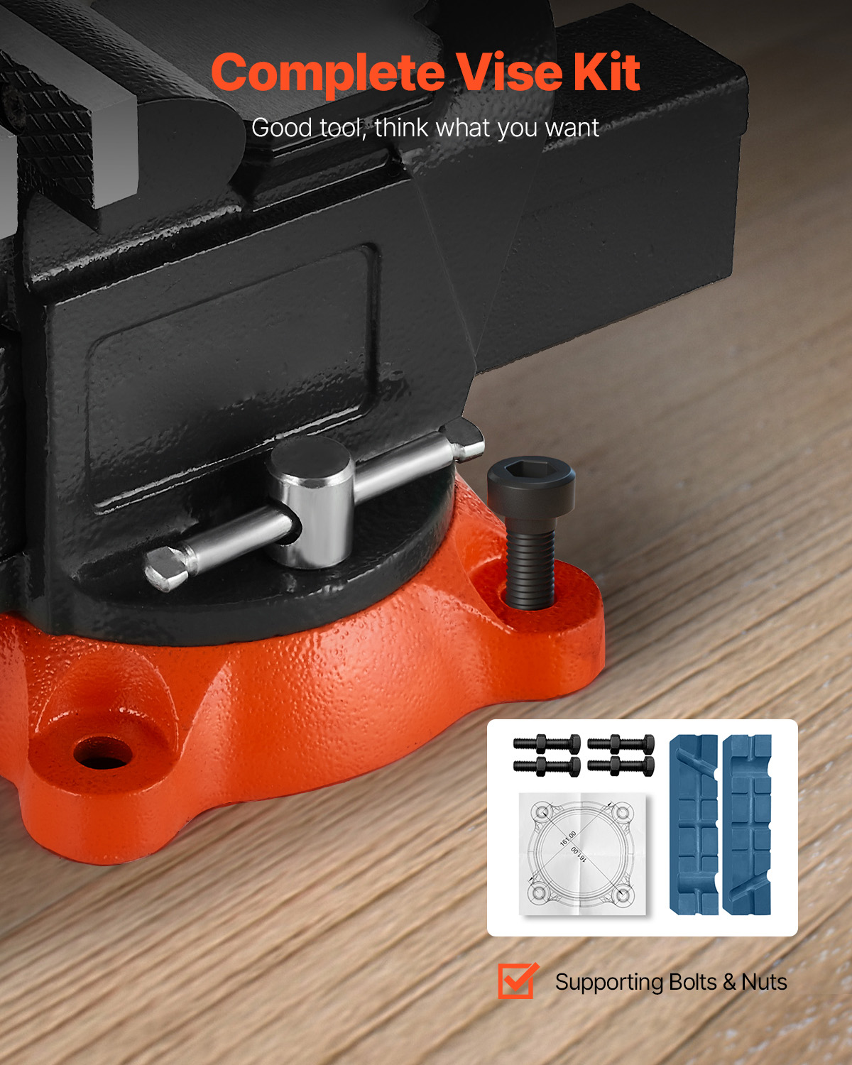 SucceBuy ปากกาจับชิ้นงานแบบตั้ - Woodworking Bench Vise บทวิจารณ์และราคา