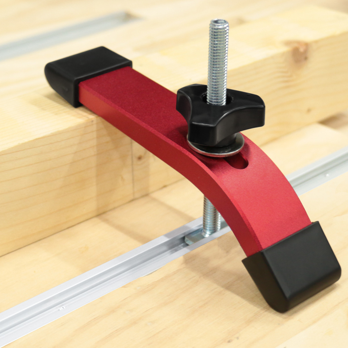 โต๊ะทำงานไม้ อลูมิเนียมอัลลอยด - Woodworking Quick Clamps บทวิจารณ์และราคา