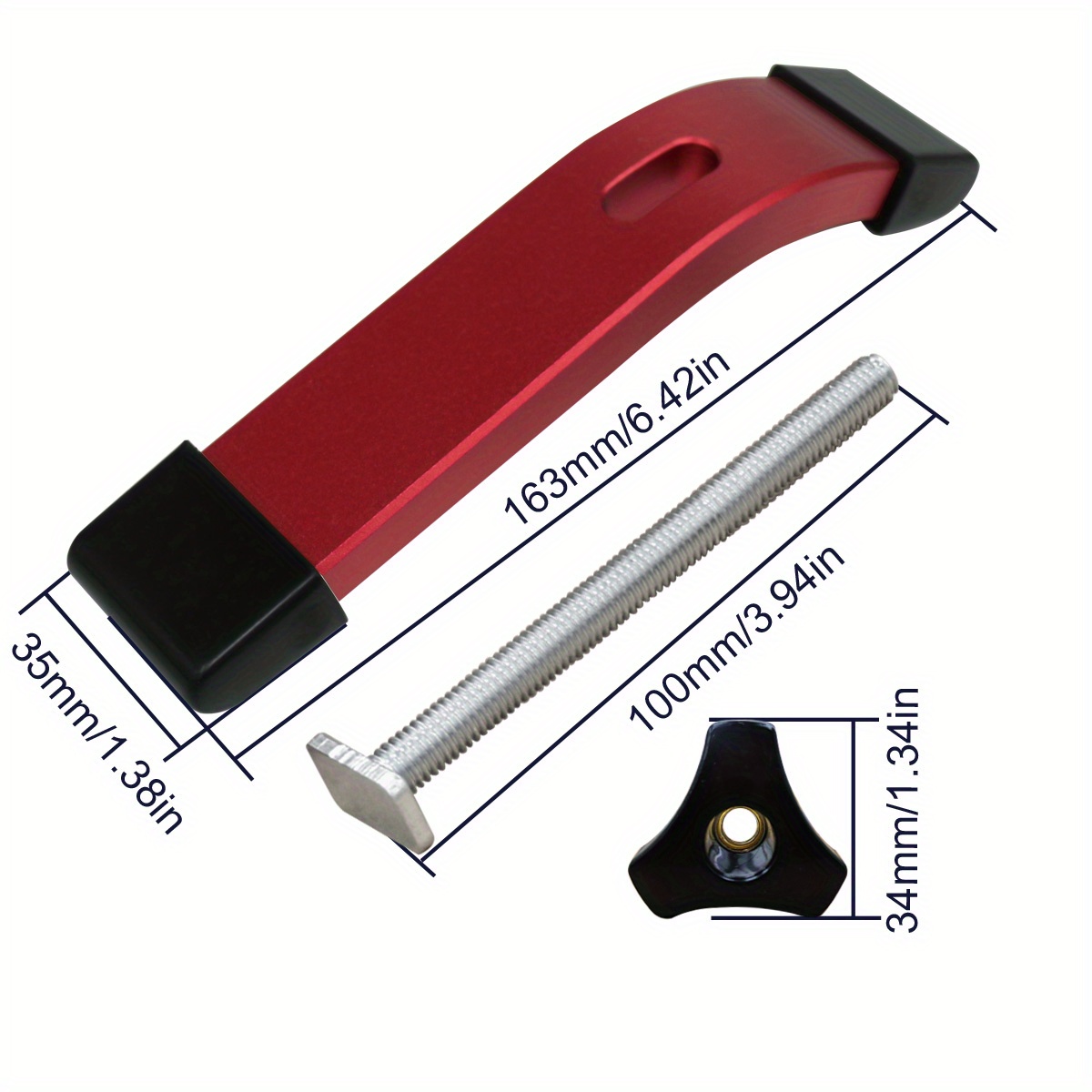 โต๊ะทำงานไม้ อลูมิเนียมอัลลอยด - Woodworking Quick Clamps บทวิจารณ์และราคา