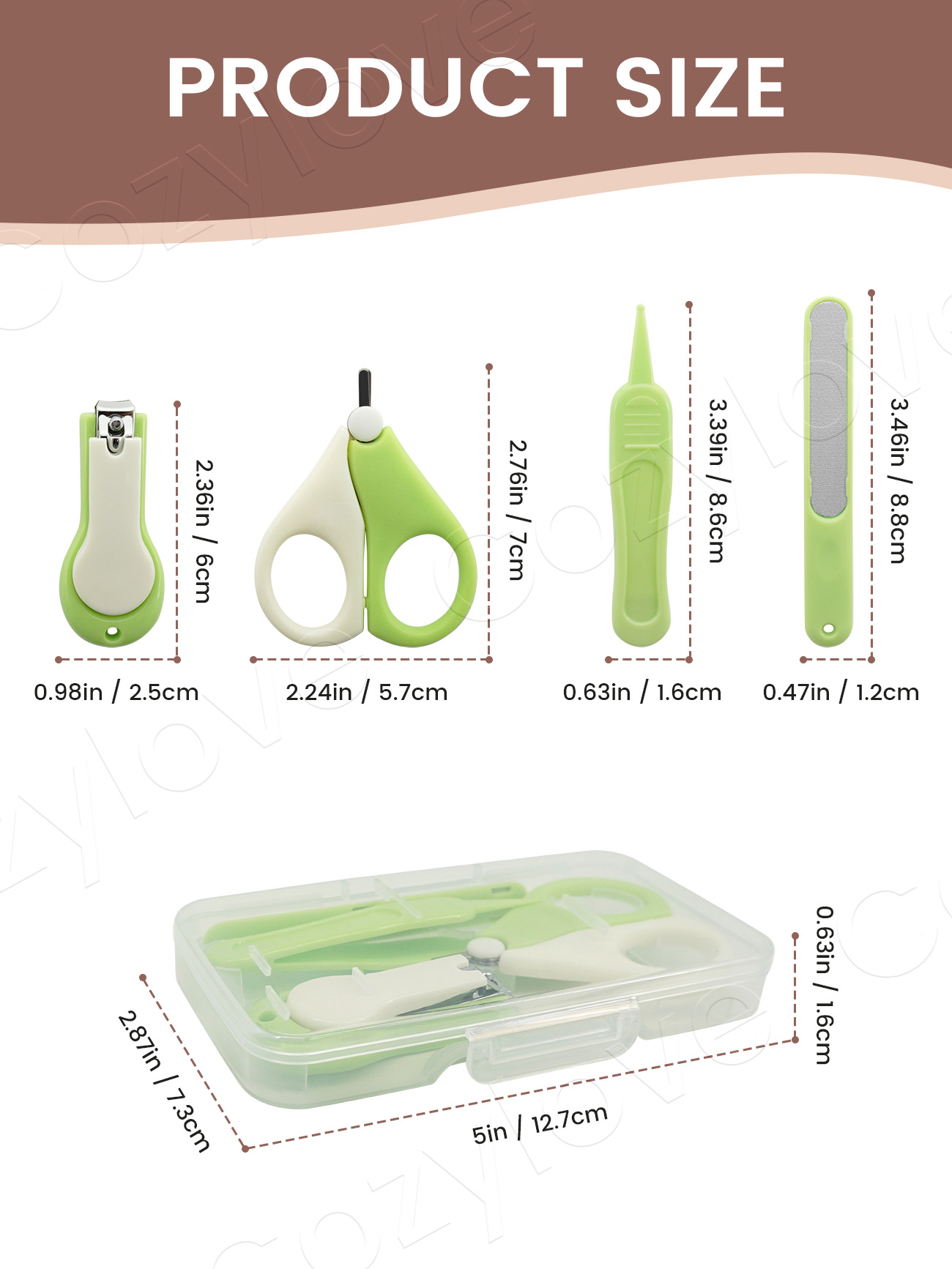 ชุดตัดเล็บเด็ก |   ชุดกรรไกรตั - Woodworking File บทวิจารณ์และราคา