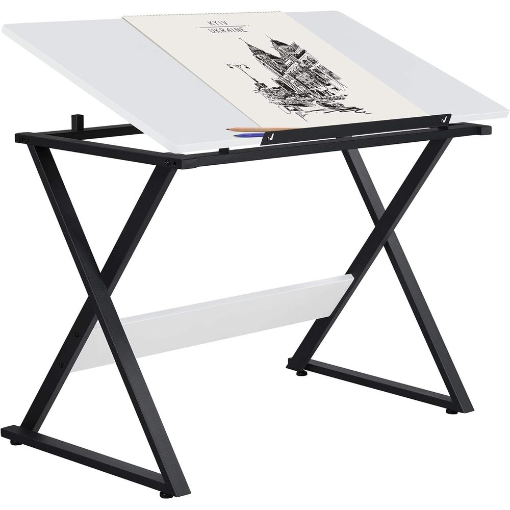 โต๊ะวาดภาพ โต๊ะศิลปะ โต๊ะทำงาน - Woodworking Art บทวิจารณ์และราคา