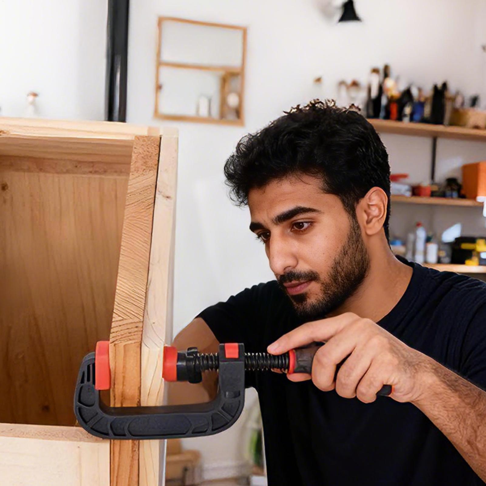 แคลมป์สำหรับงานไม้ แคลมป์สปริง - Woodworking Quick Clamps บทวิจารณ์และราคา
