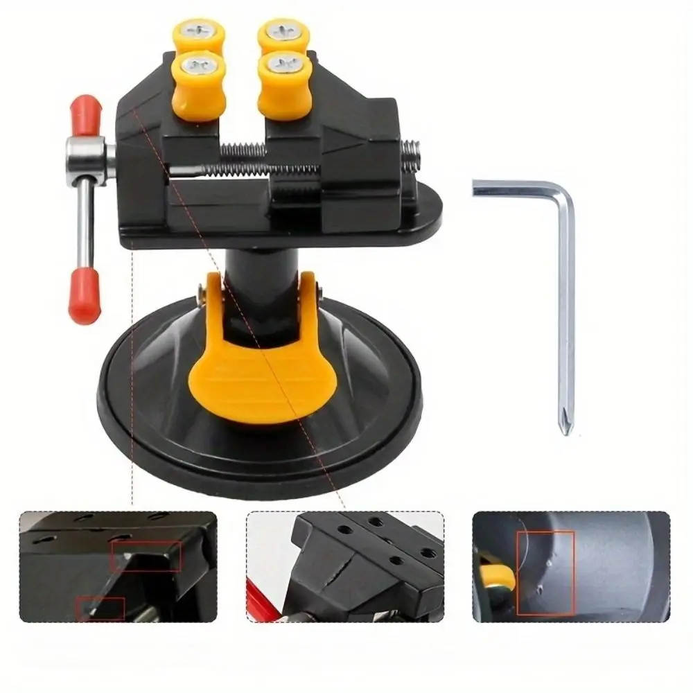 ขาตั้งเครื่องมือช่างแบบหมุนได้ - Woodworking Bench Vise บทวิจารณ์และราคา