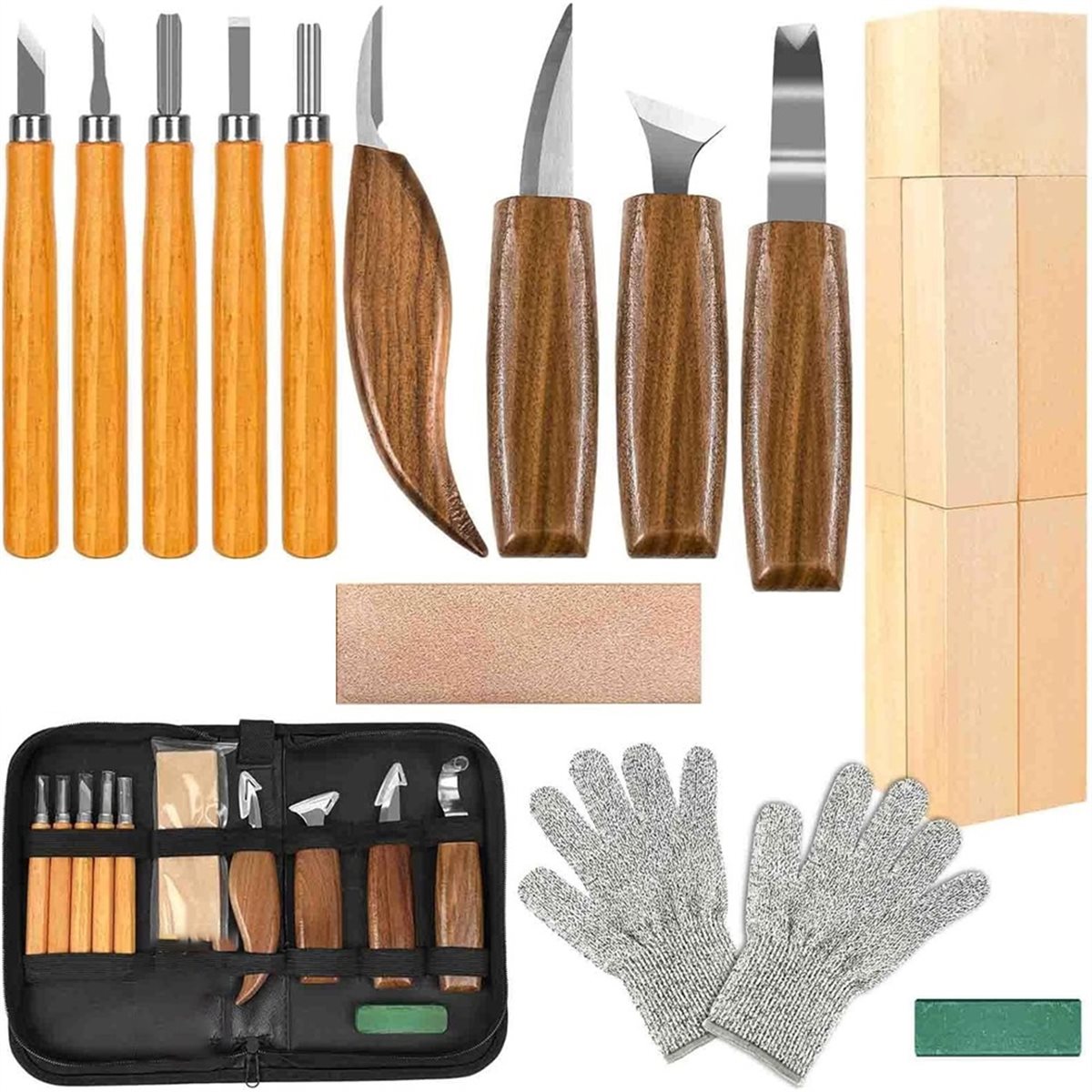 A1598P ~ชุดเครื่องมืองานไม้ 23 - Woodworking Kits For Beginners บทวิจารณ์และราคา