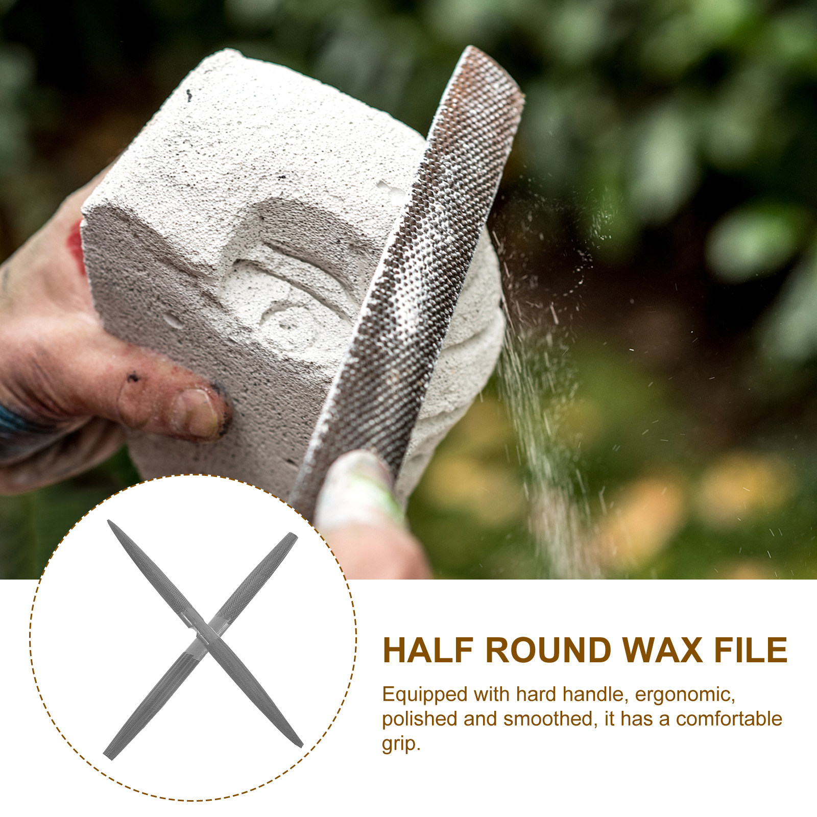 เครื่องมือขัดแต่งขี้ผึ้งแบบสอง - Woodworking File บทวิจารณ์และราคา