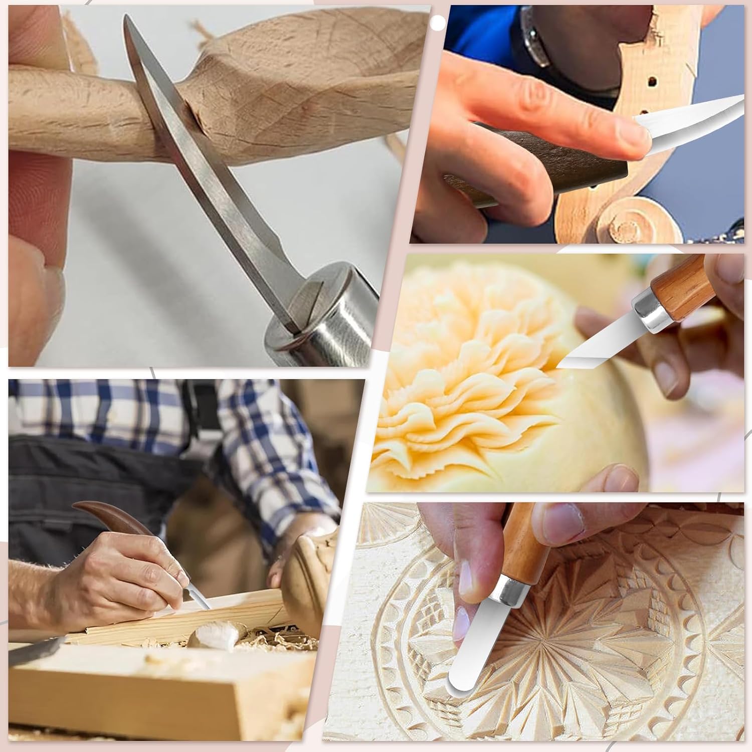ไม้แกะสลักเริ่มต้นชุด Basswood - Woodworking Kits For Beginners บทวิจารณ์และราคา