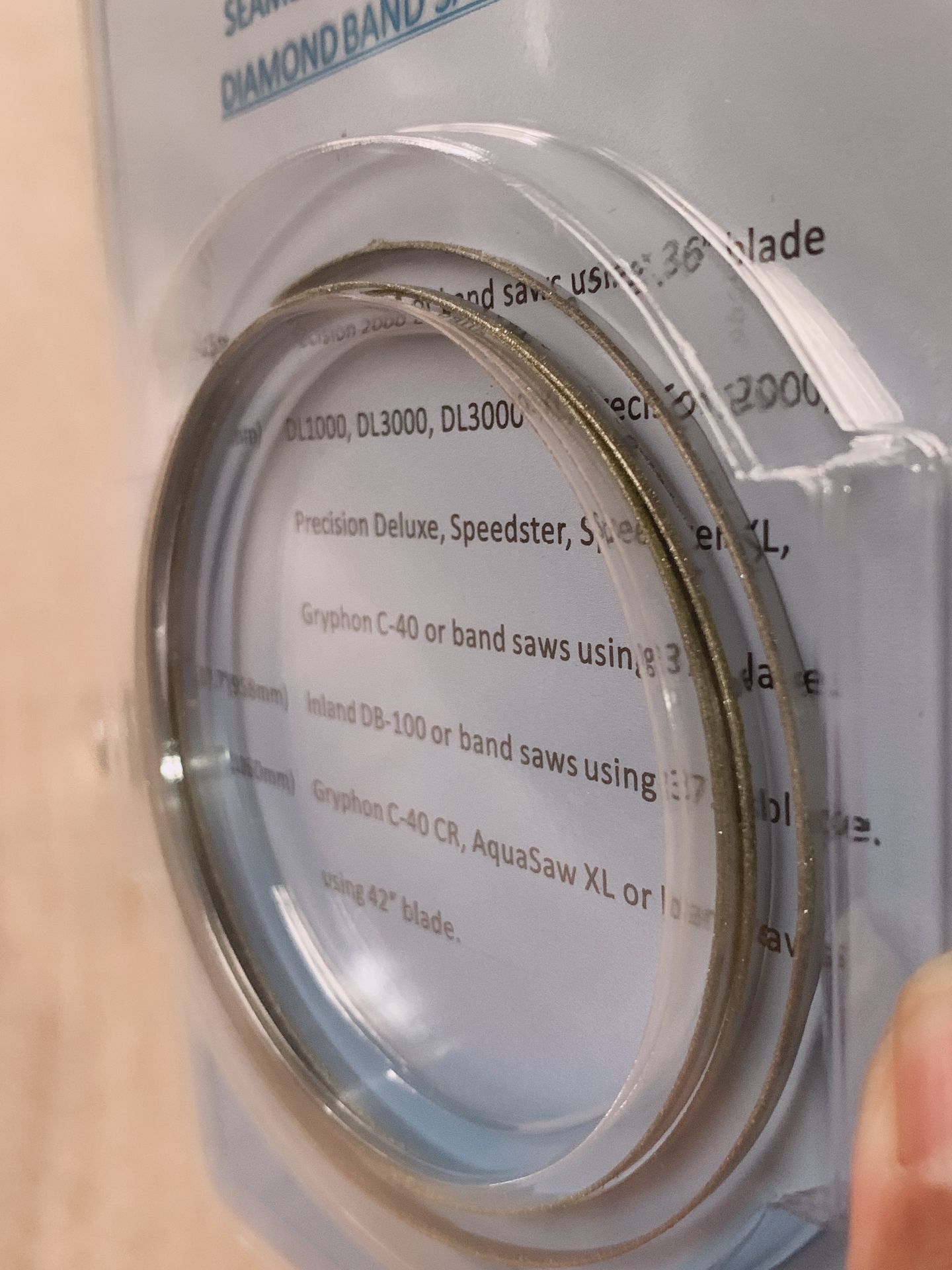 ใบเลื่อยสายพานเพชรสำหรับงานตัด - Band Saw Blade บทวิจารณ์และราคา