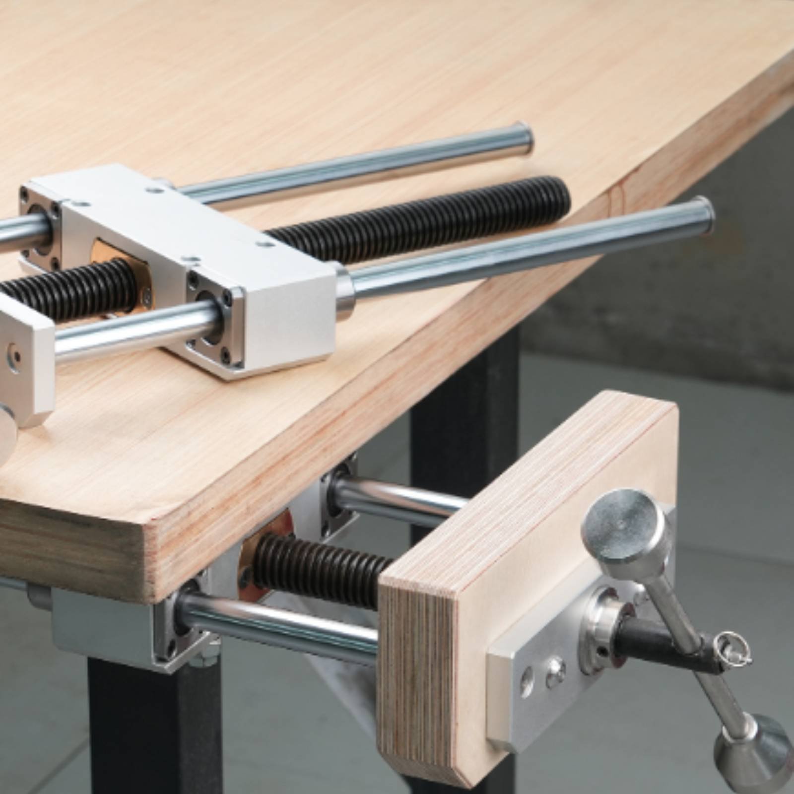 แท่นจับชิ้นงานแบบคู่ สำหรับงาน - Woodworking Bench Vise บทวิจารณ์และราคา