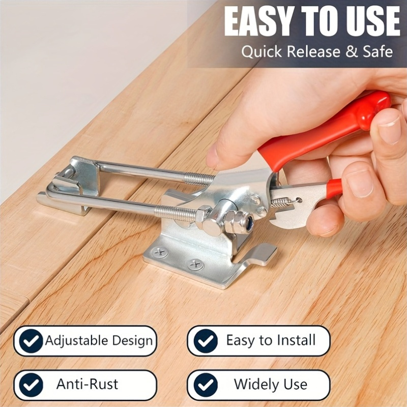 ตัวหนีบแบบหนัก 2 ชิ้น ปรับได้  - Woodworking Quick Clamps บทวิจารณ์และราคา