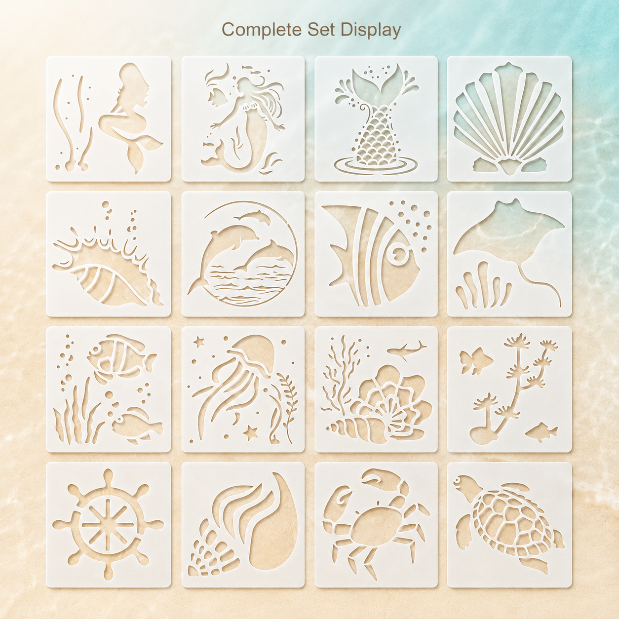 16 ชิ้น 3.9x3.9 นิ้ว ลายฉลุสัต - Woodworking Art บทวิจารณ์และราคา