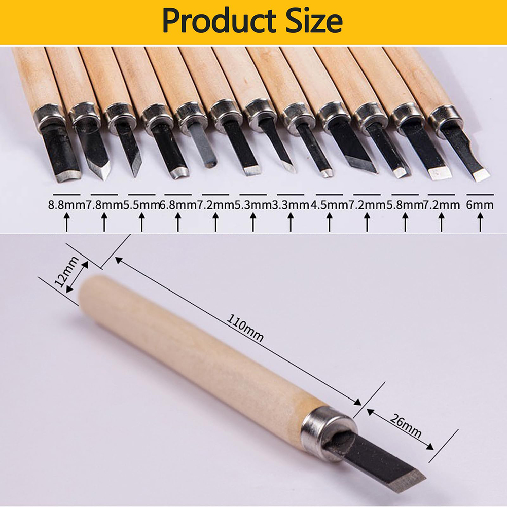 ชุดสิ่วแกะสลักไม้แบบมืออาชีพ 1 - Woodworking Kits For Beginners บทวิจารณ์และราคา