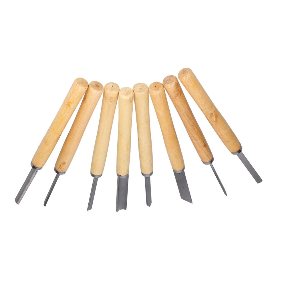 ชุดสิ่วเหล็ก HSS 8 ชิ้น สำหรับ - Skew Chisel Wood บทวิจารณ์และราคา