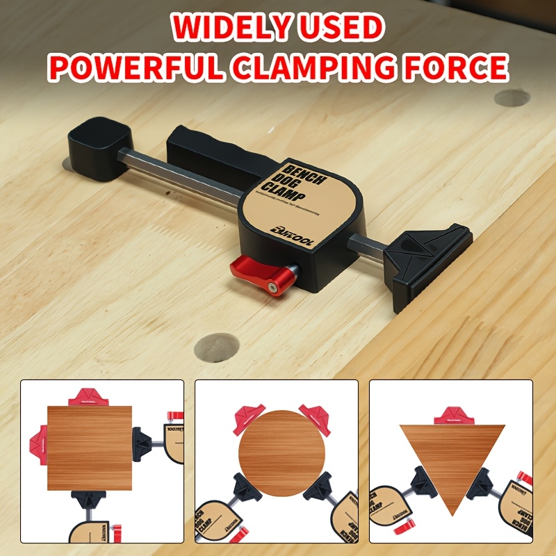 ชุดคลิปล็อค Workbench Dog Hole - Woodworking Vise บทวิจารณ์และราคา