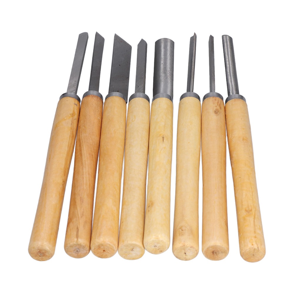 ชุดสิ่วเหล็ก HSS 8 ชิ้น สำหรับ - Skew Chisel Wood บทวิจารณ์และราคา